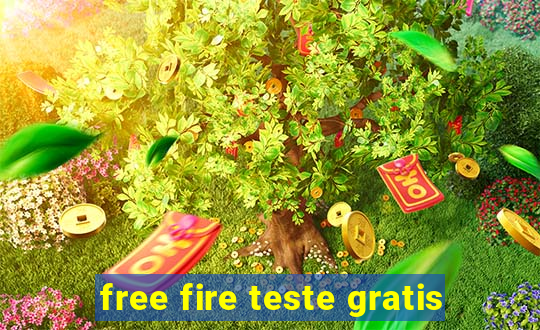 free fire teste gratis